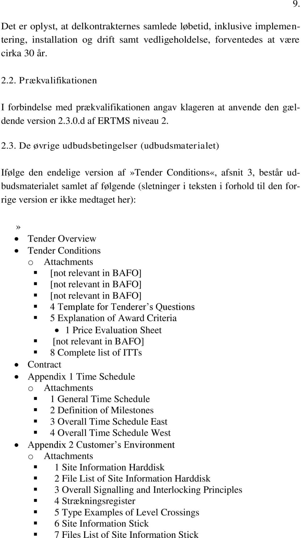 0.d af ERTMS niveau 2. 2.3.
