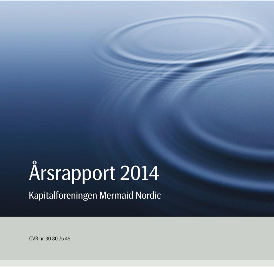 Nordic Årsrapport 2014