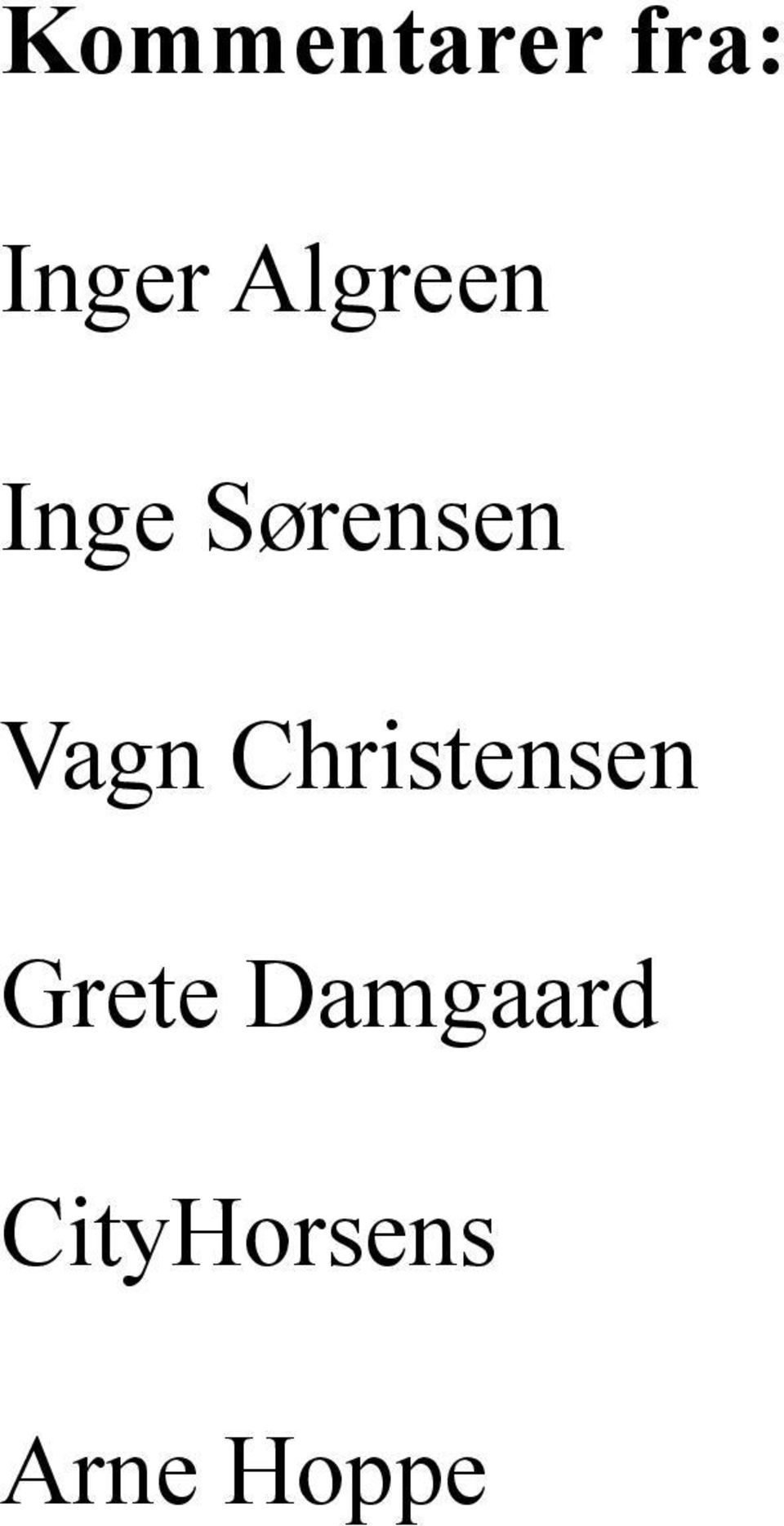 Vagn Christensen Grete