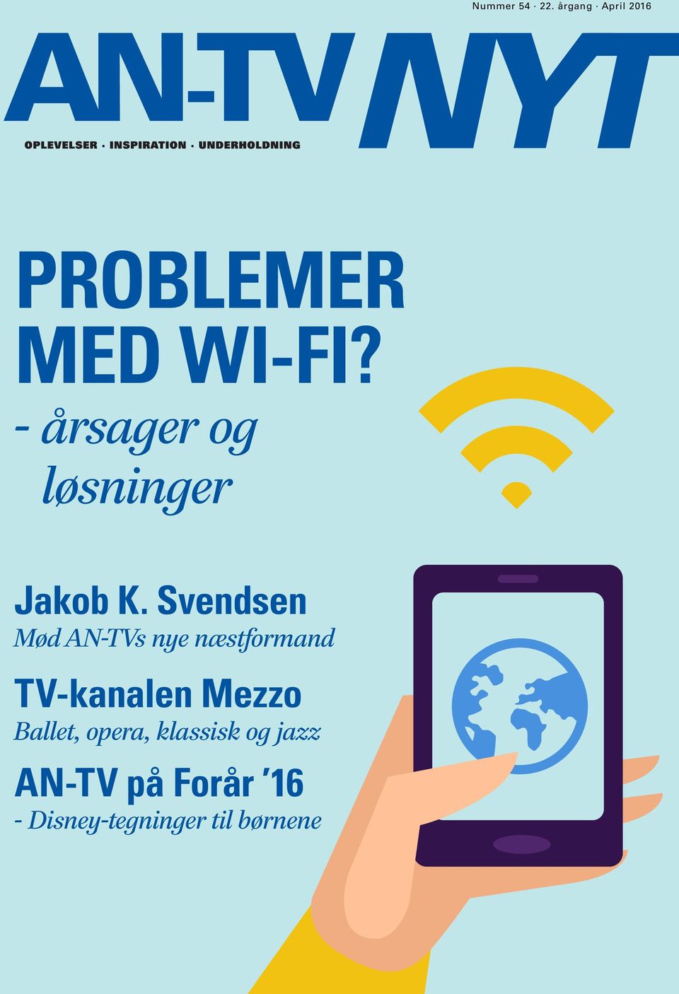 Svendsen Mød AN-TVs nye næstformand TV-kanalen Mezzo