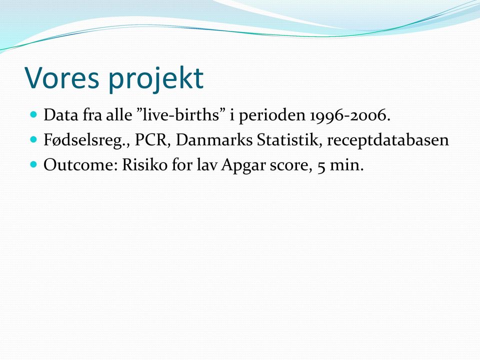 , PCR, Danmarks Statistik,