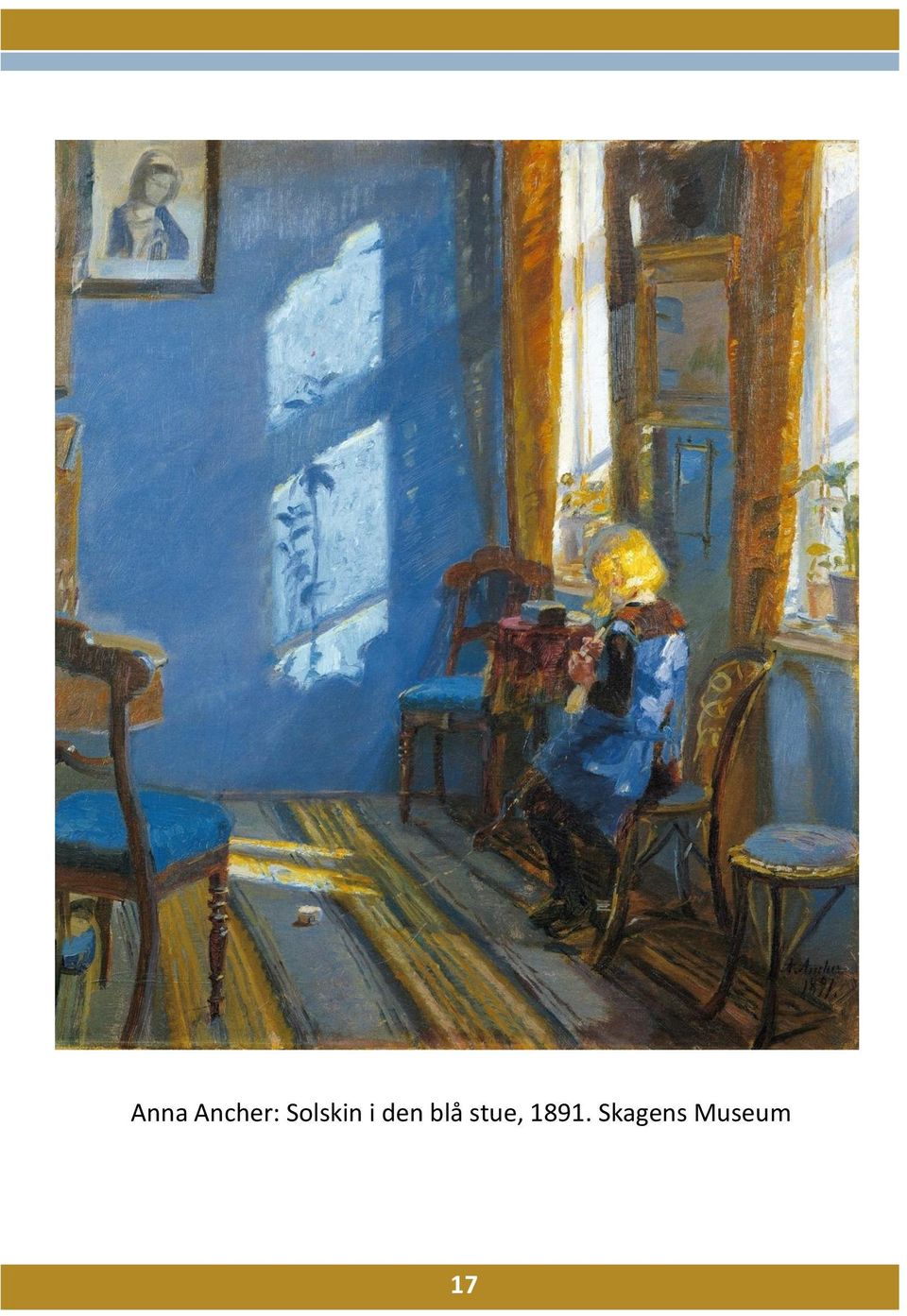 blå stue, 1891.