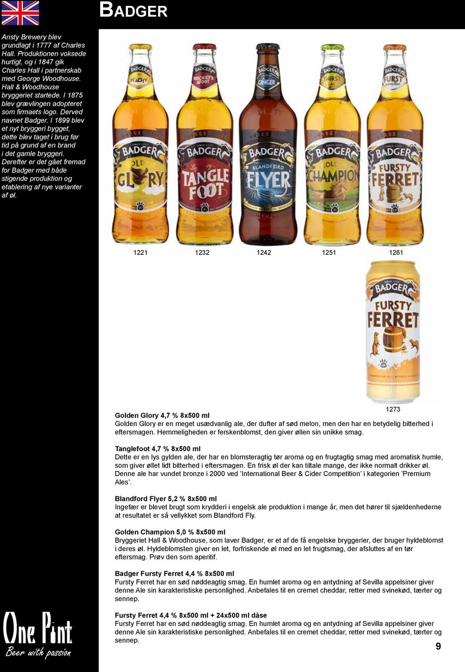 Derefter er det gået fremad for Badger med både stigende produktion og etablering af nye varianter af øl.