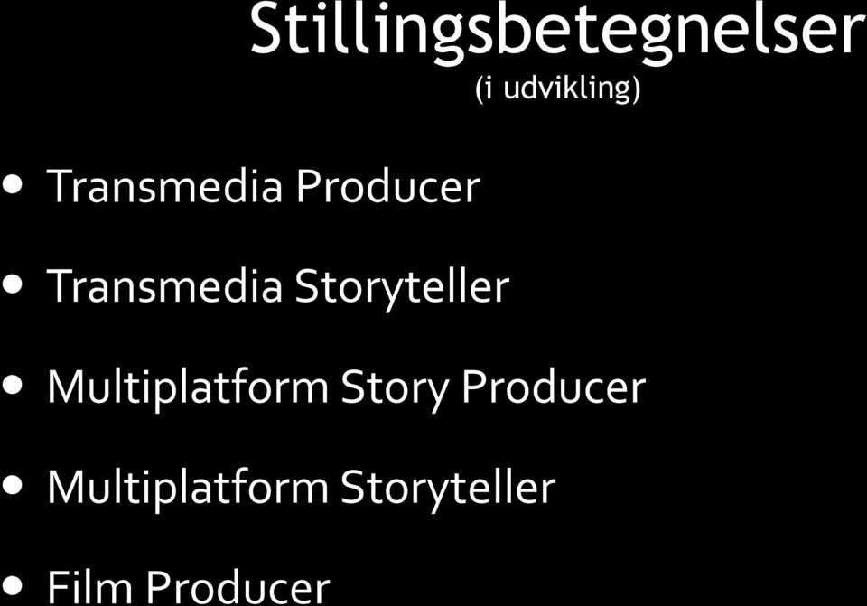 Transmedia Storyteller Multiplatform