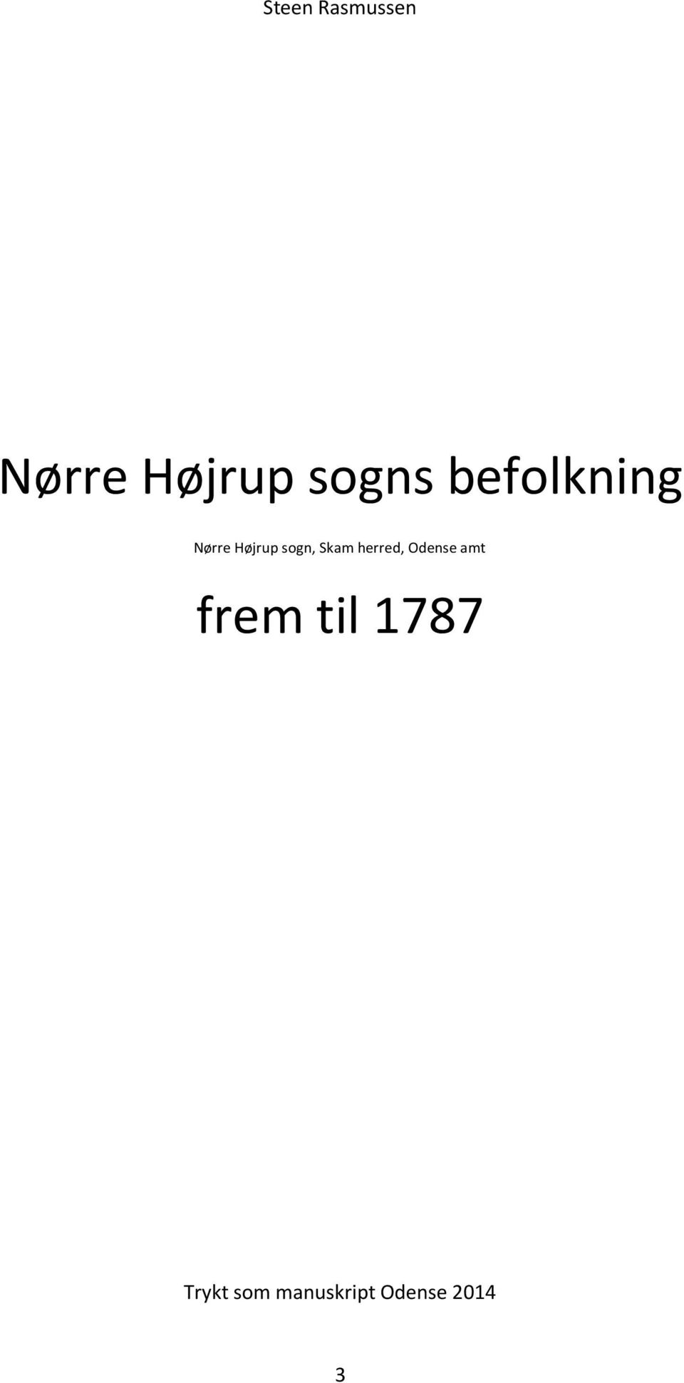 herred, Odense amt frem til 1787