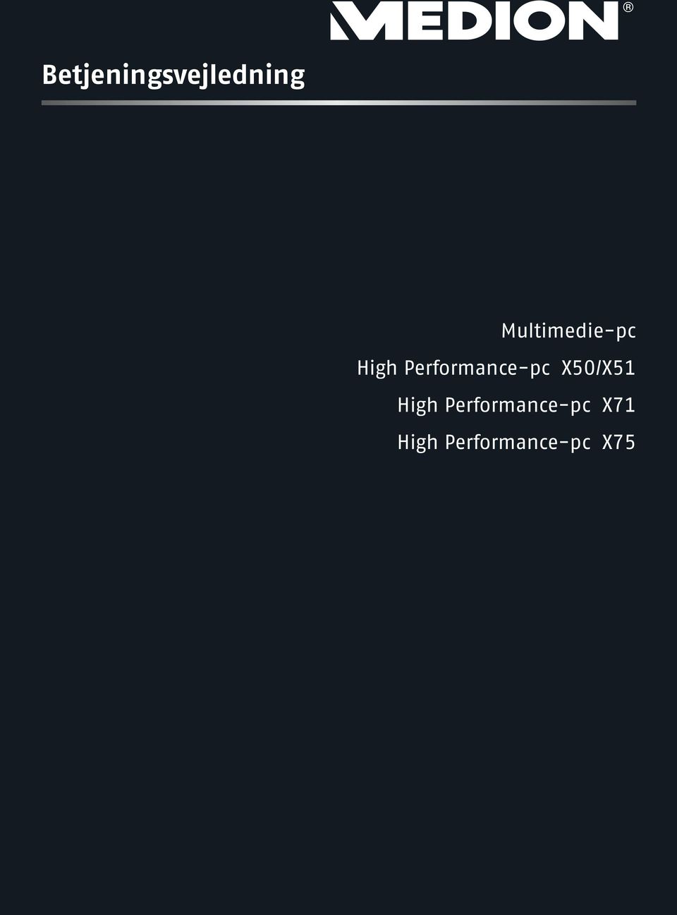 Performance-pc X50/X51 High