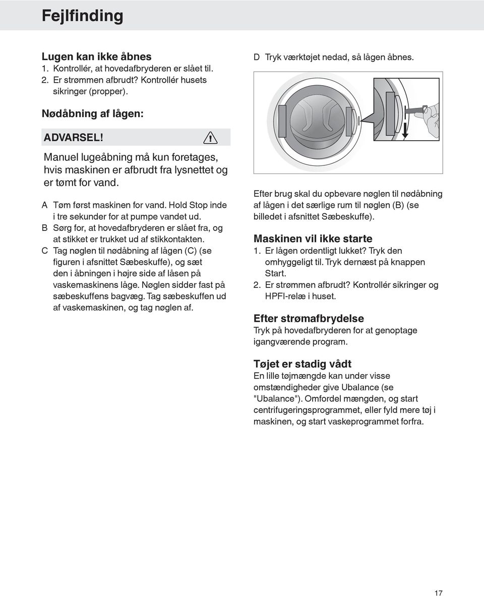 Brugsanvisning. Vaskemaskine ASKO WMC64P. ADVARSEL! Læs vejledningen, før  du tager maskinen i brug. Kære kunde! - PDF Gratis download