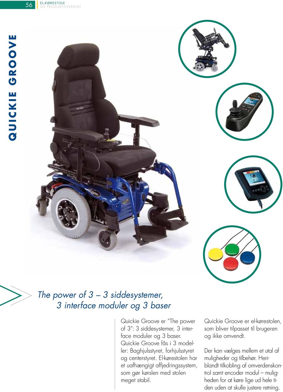 El-kørestole Aflaster brugeren efter behov og forøger bevægelsesfriheden.  Både inden- og udendørs. Joystick-styrede elektriske kørestole med - PDF  Free Download