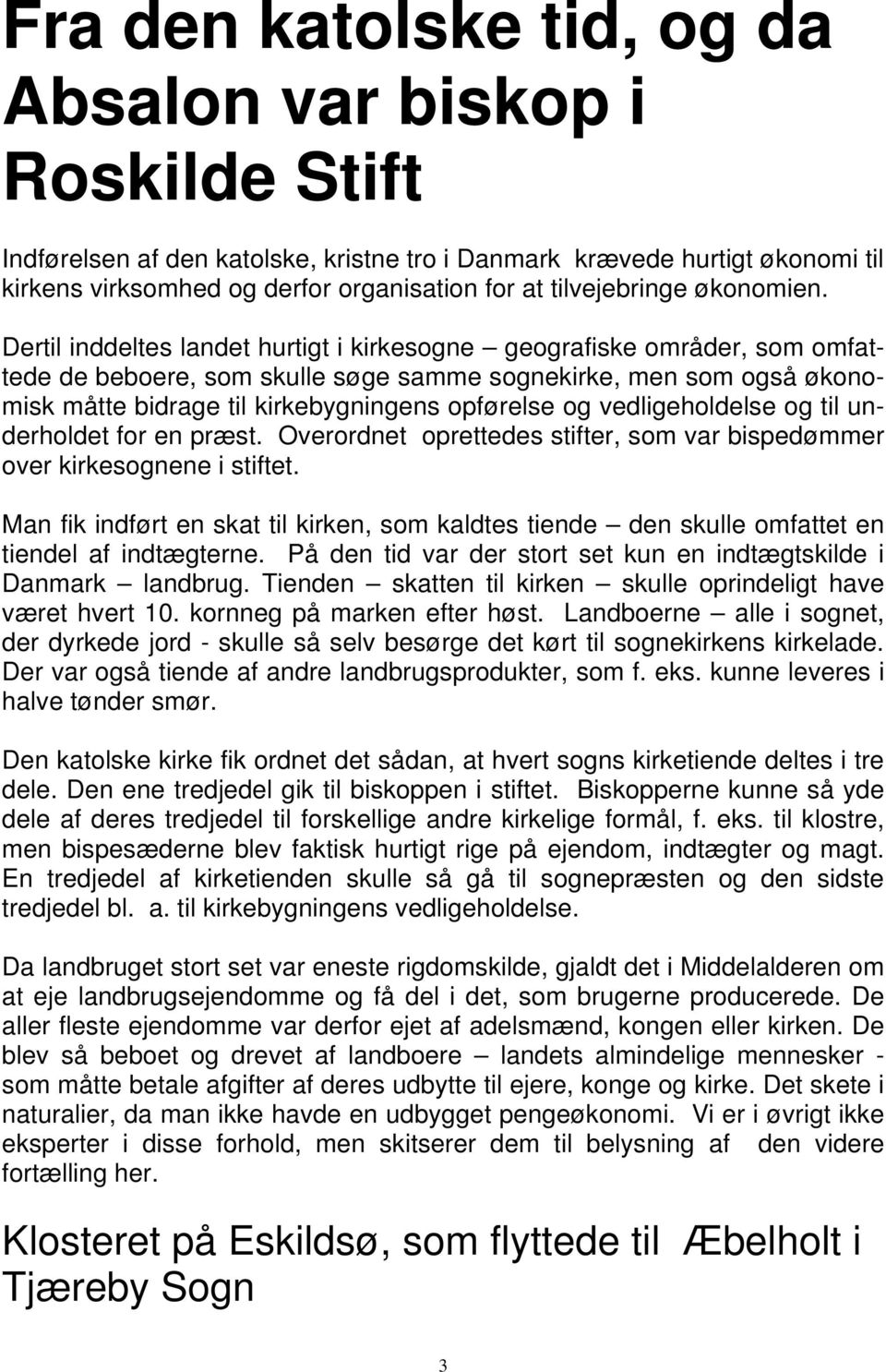 Lokalhistorie midt i Nordsjælland - PDF Gratis download