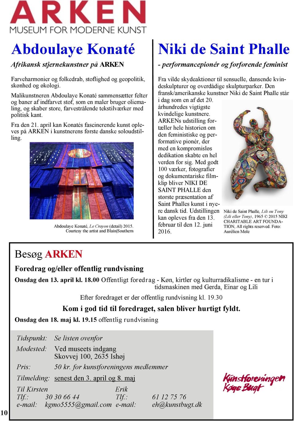 april kan Konatés fascinerende kunst opleves på ARKEN i kunstnerens første danske soloudstilling. Abdoulaye Konate, Le Crayon (detail) 2015.