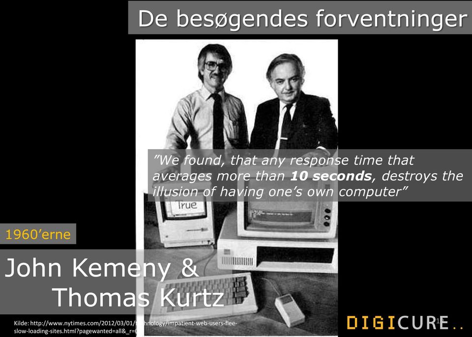 1960 erne John Kemeny & Thomas Kurtz Kilde: http://www.nytimes.