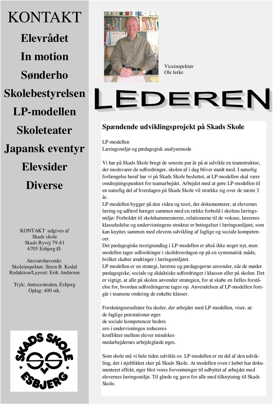 Elevrådet motion Sønderho Skolebestyrelsen LP-modellen Japansk eventyr Elevsider Diverse - PDF Gratis download