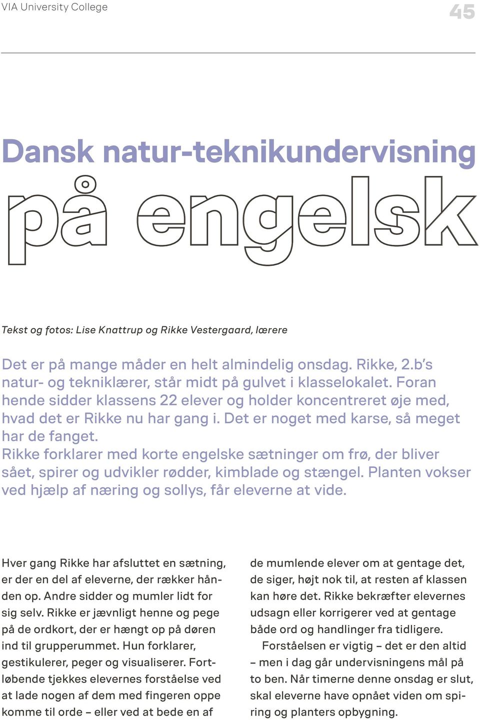 Dansk natur-teknikundervisning. på engelsk - PDF Free Download