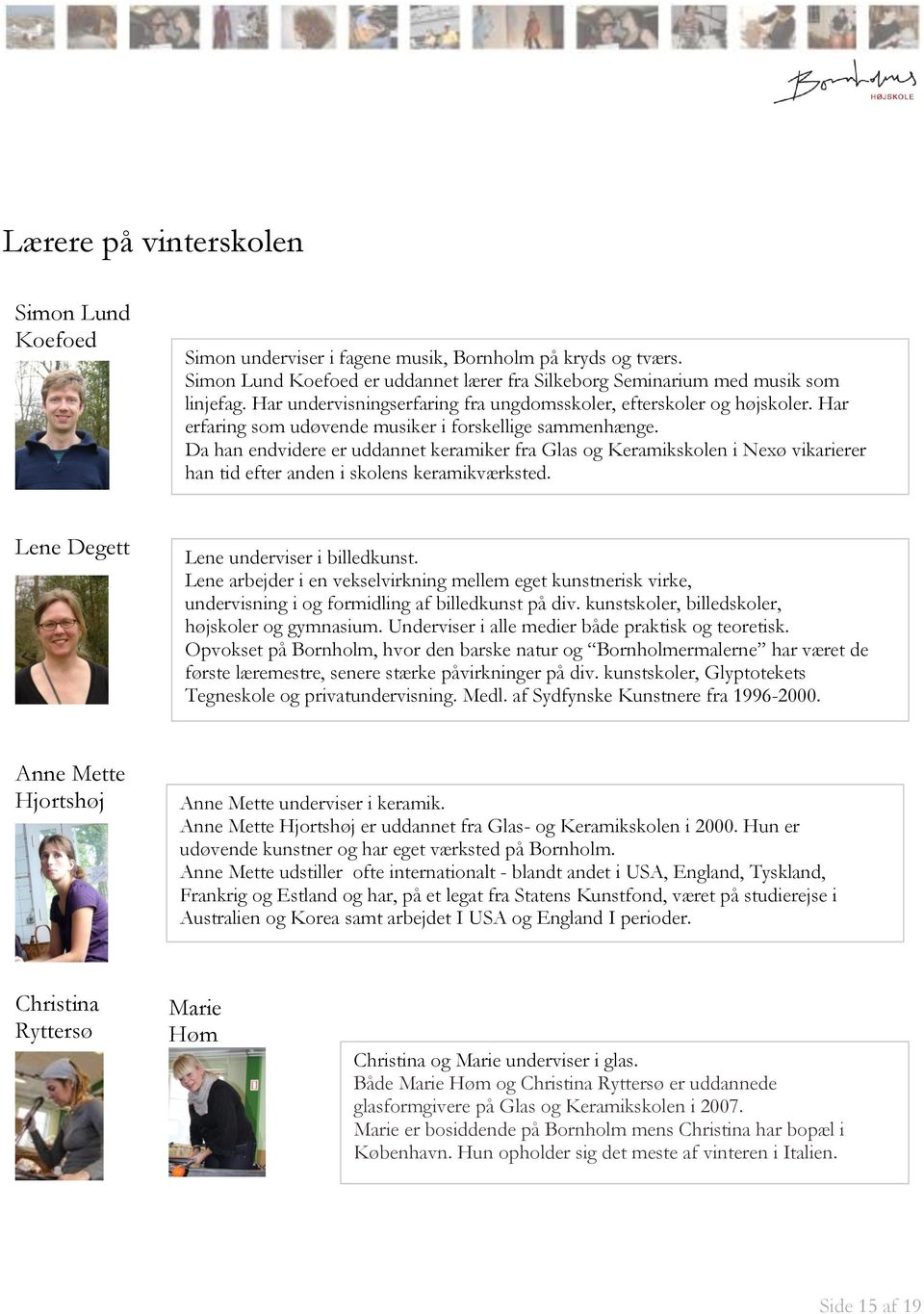 Velkommen til Bornholms Højskole - PDF Gratis download