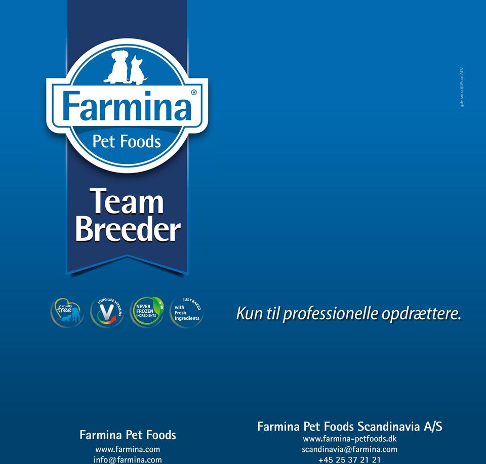 Farmina Pet Foods www.farmina.com info@farmina.