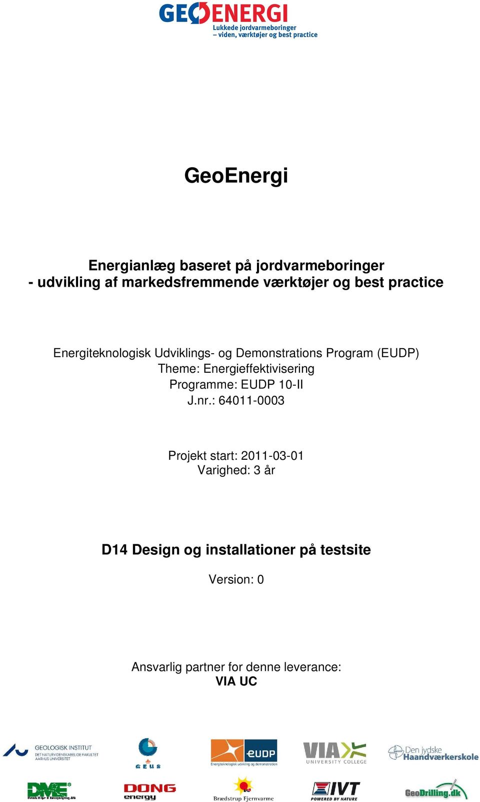 Energieffektivisering Programme: EUDP 10-II J.nr.