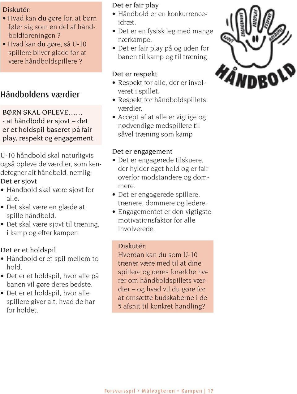 Forsvarsspil Målvogteren Kampen - PDF Gratis download