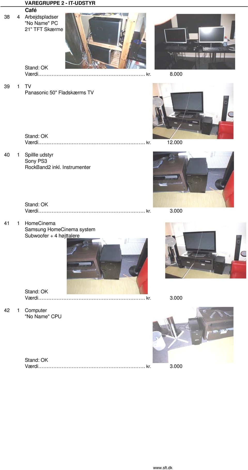 000 40 1 Spillle udstyr Sony PS3 RockBand2 inkl. Instrumenter Værdi kr. 3.
