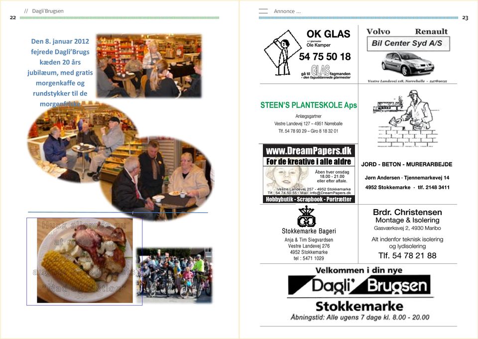 PLANTESKOLE Aps www.dreampapers.dk For de kreative i alle aldre Åben hver onsdag 18.00-21.00 eller efter aftale.