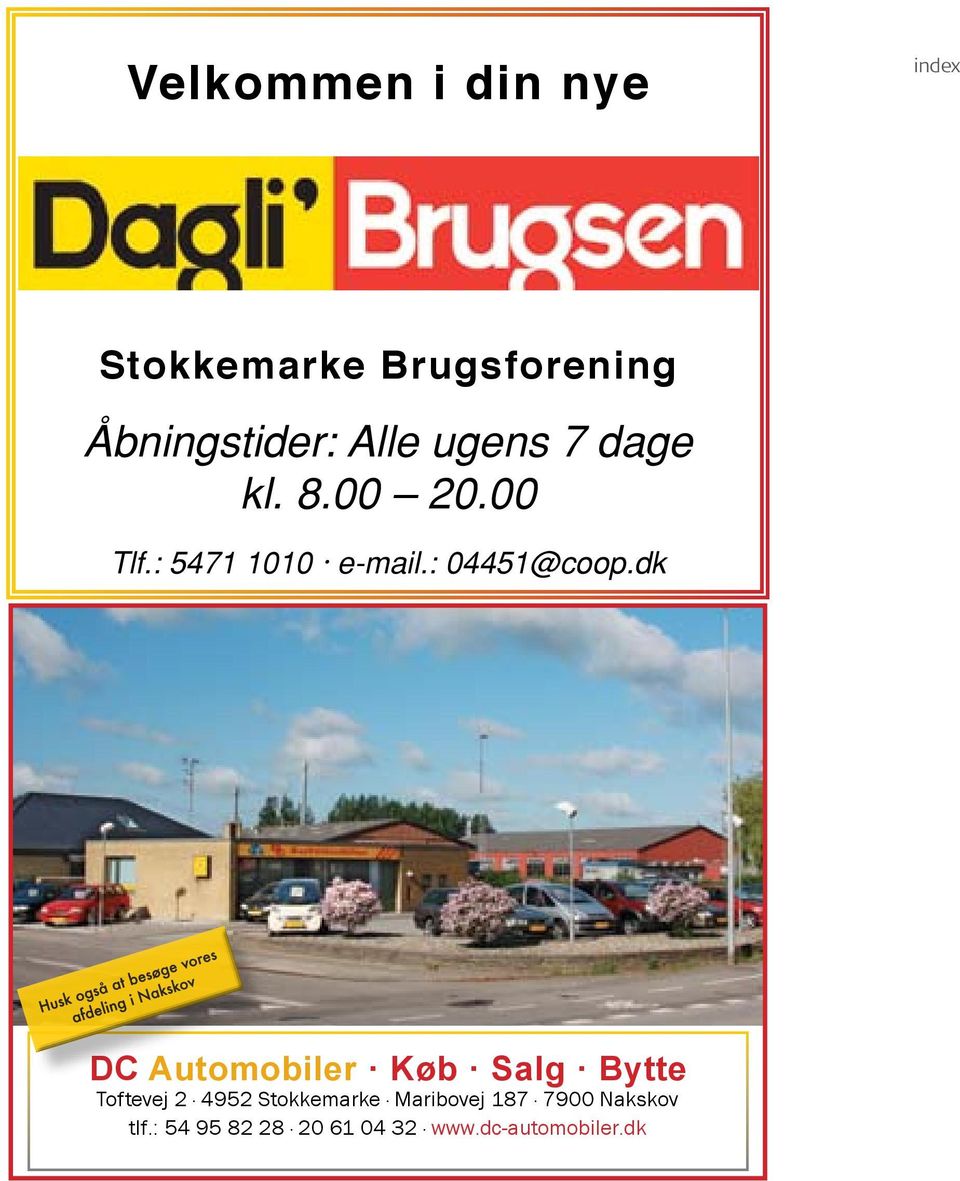 dk DC Automobiler Køb Salg Bytte Toftevej 2 4952 Stokkemarke