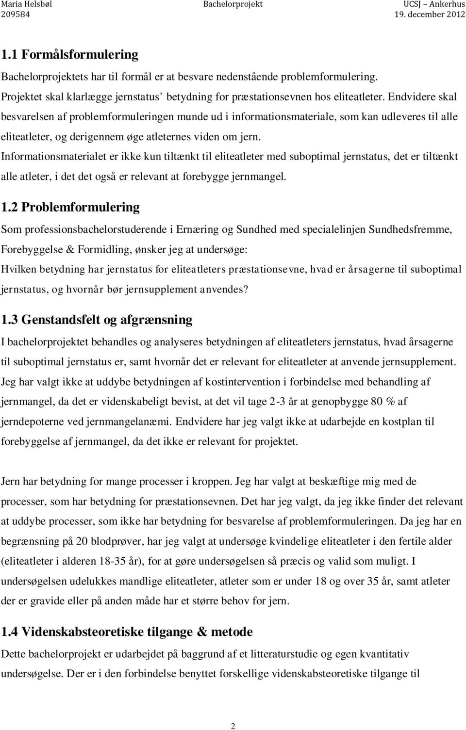 Jern og præstationsevne - PDF Gratis download