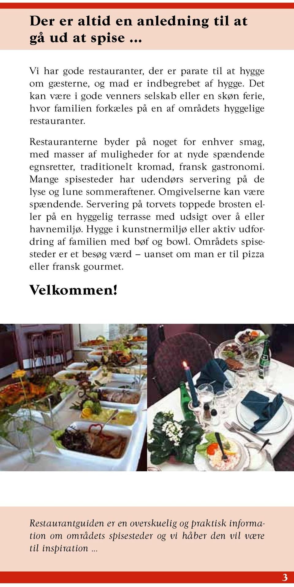 GUIDE / 0. Restaurantguide. Rømø Skærbæk Bredebro arrild Tønder Øster Højst ribe - PDF Free