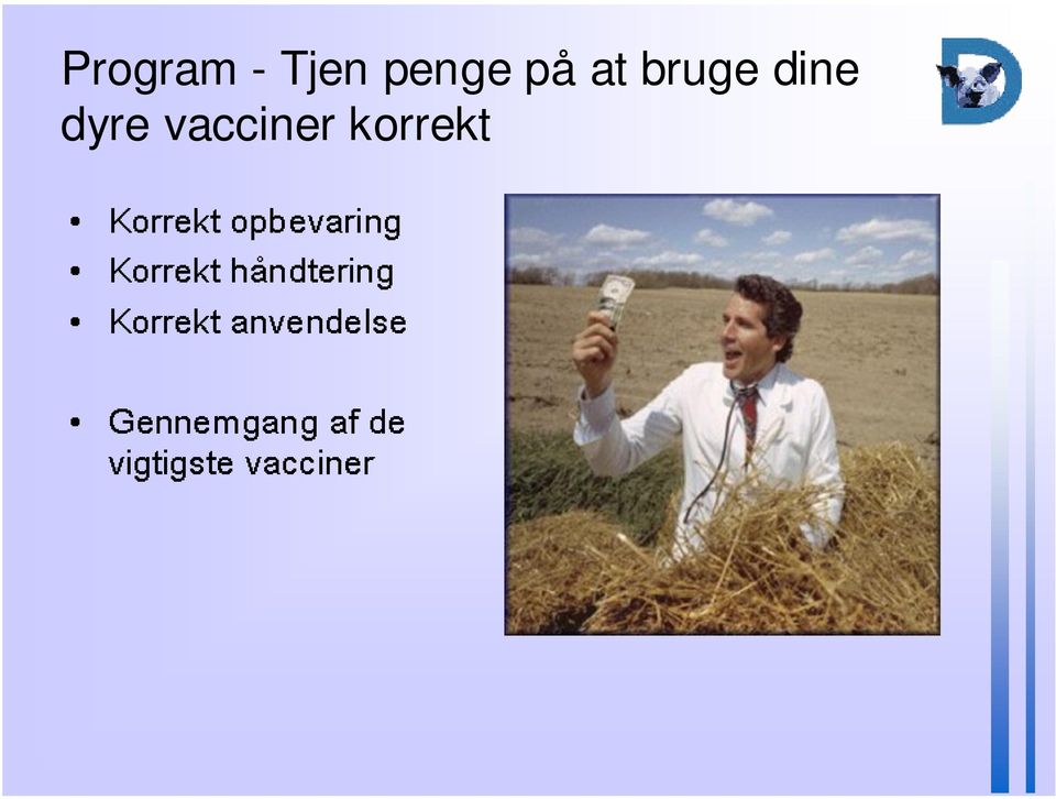 vacciner af Program - Tjen penge