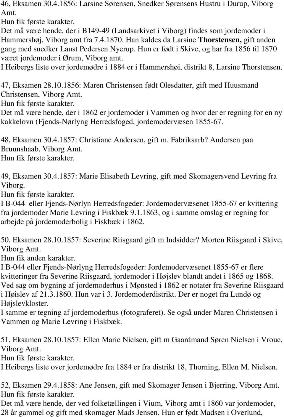 Jordemødre fra Viborg Amt - PDF Free Download