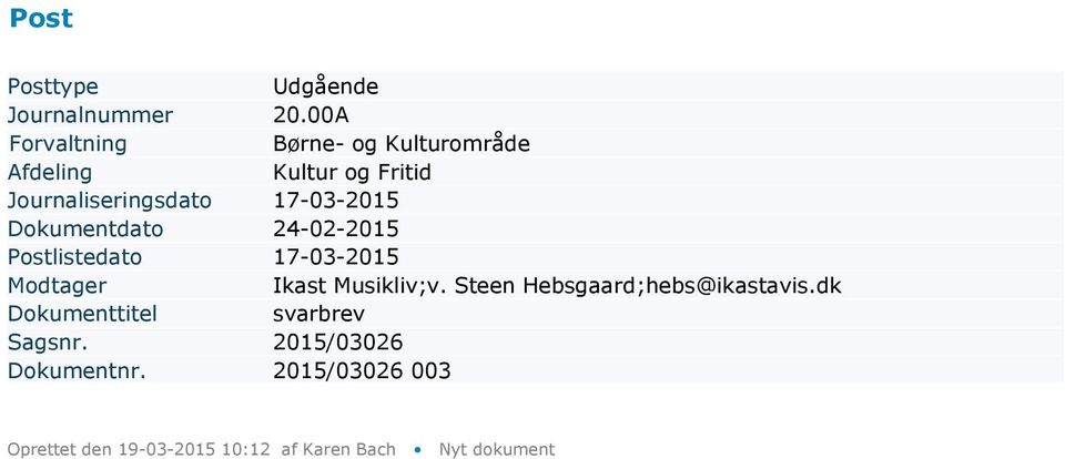 Fritid Dokumentdato 24-02-2015 Ikast Musikliv;v.