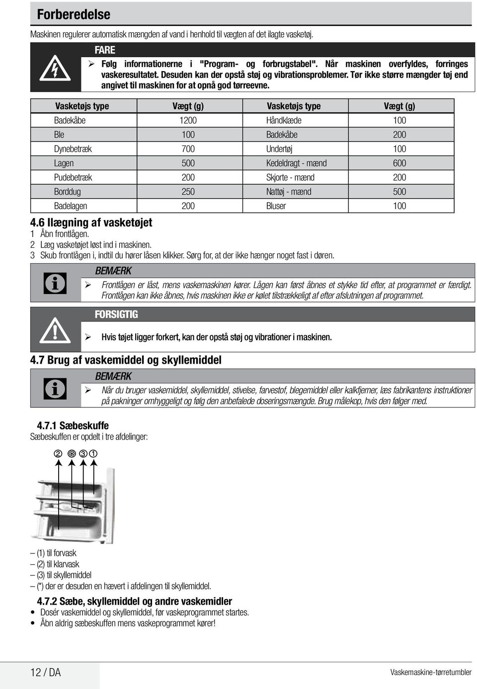Vaskemaskinetørretumbler - PDF Gratis download