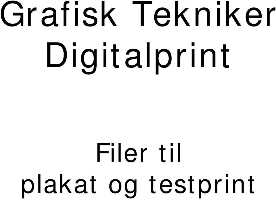 Digitalprint