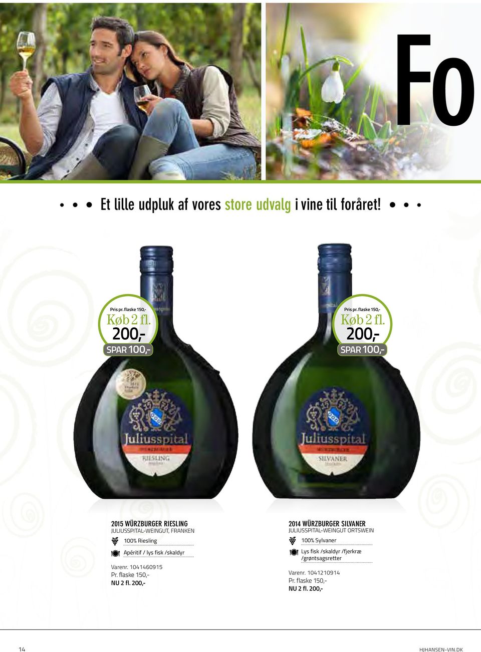 flaske 150,- SPAR 100,- 200,- SPAR 100,- 2015 WÜRZBURGER RIESLING JULIUSSPITAL-WEINGUT, FRANKEN 100% Riesling