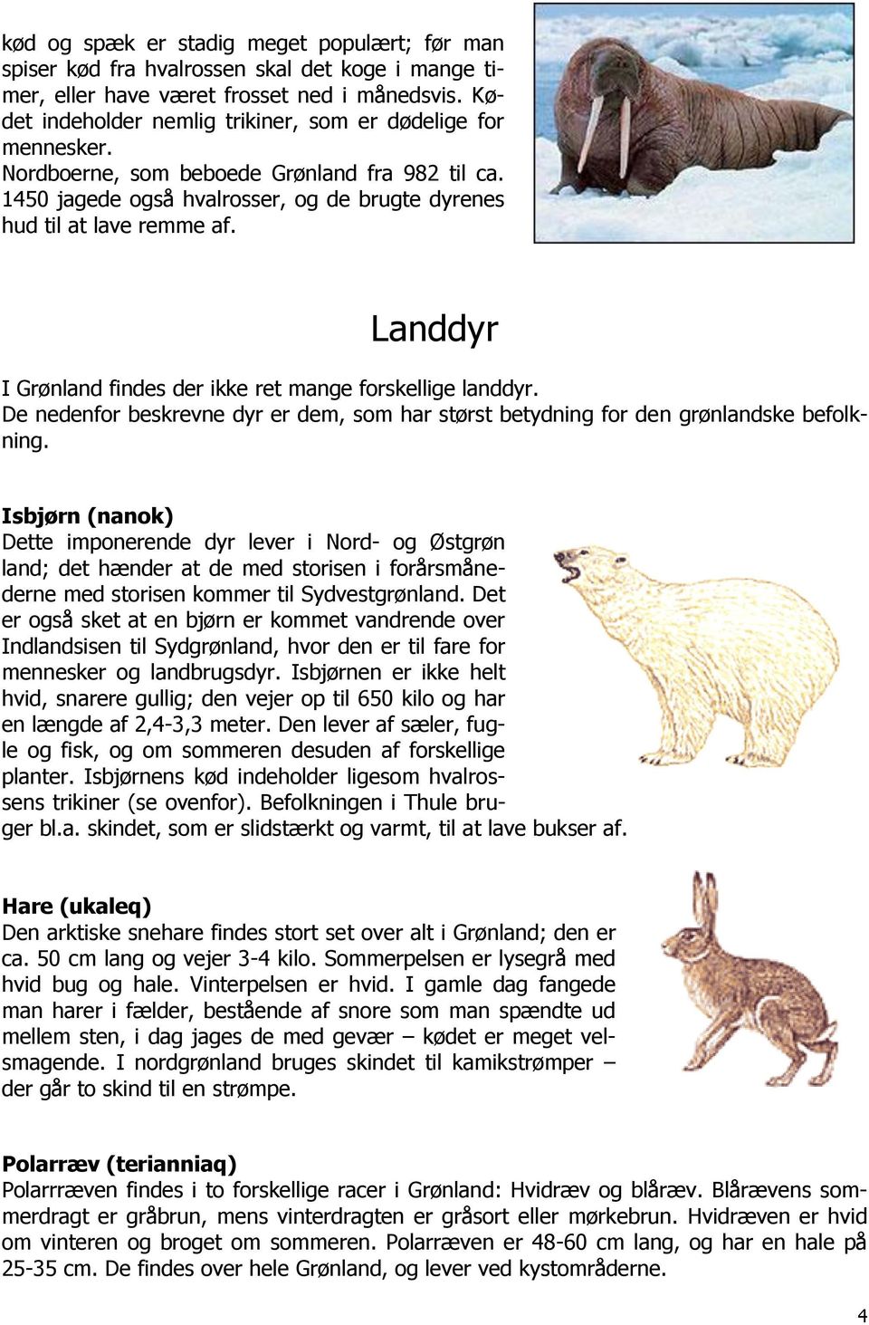 Grønlandske dyr og deres skind - PDF Free Download