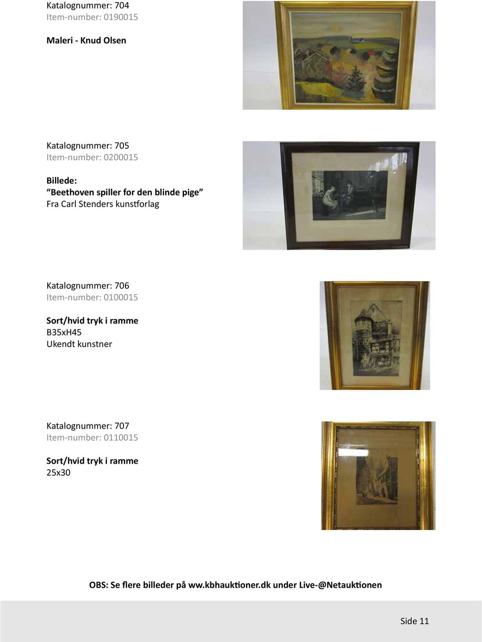 Stenders kunstforlag Katalognummer: 706 Item-number: 0100015 Sort/hvid tryk i ramme