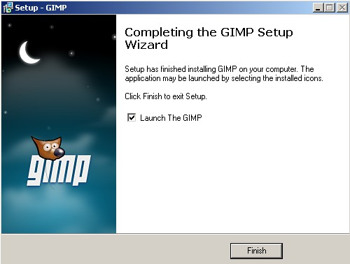 Få fat i The Gimp Programmet har sin egen hjemmeside: http://www.gimp.org/ Her kan programmet hentes (fylder i v. 2.4 ca. 16 mb).