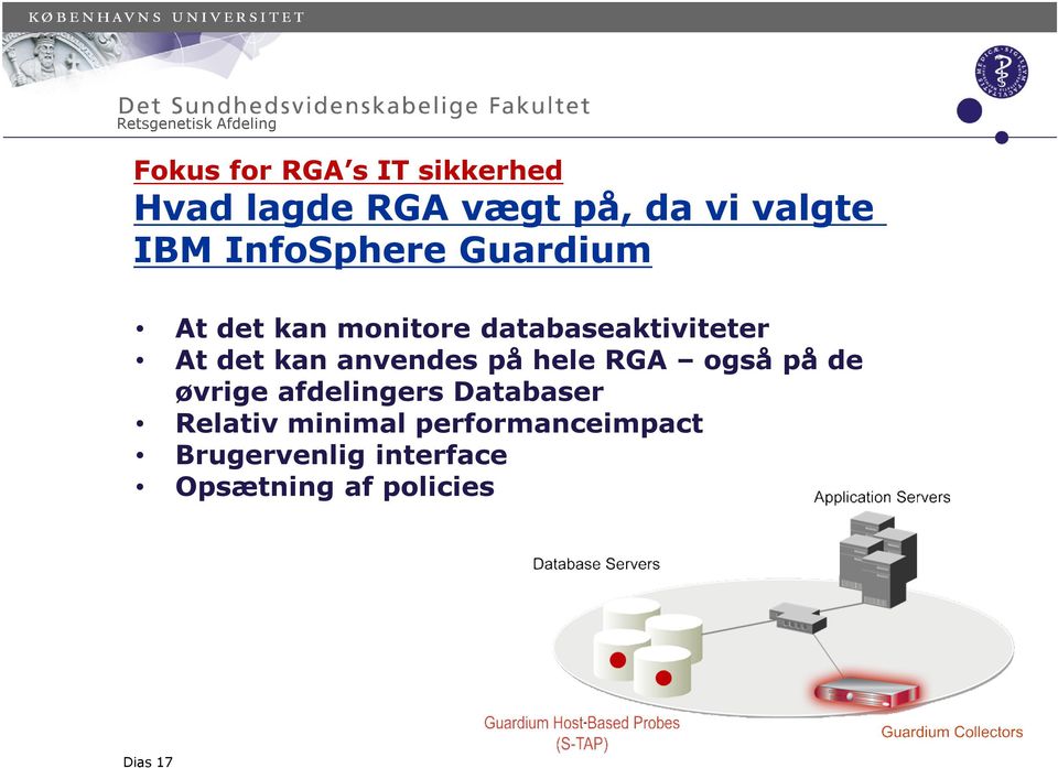 anvendes på hele RGA også på de øvrige afdelingers Databaser Relativ