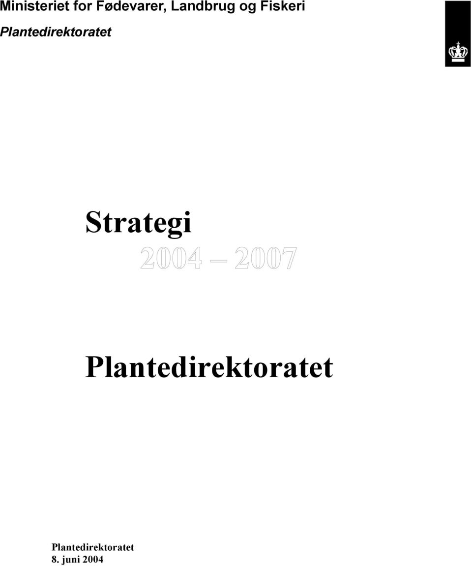 Plantedirektoratet Strategi