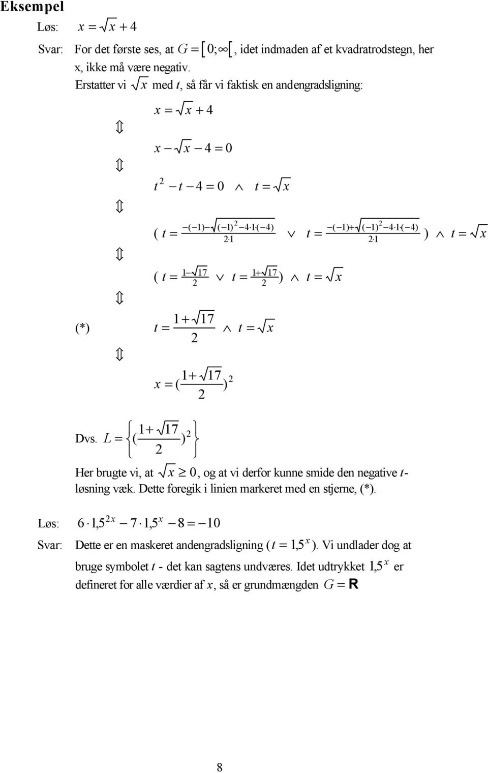 Matematikkens mysterier - på et obligatorisk niveau. 7. Ligninger,  polynomier og asymptoter - PDF Free Download