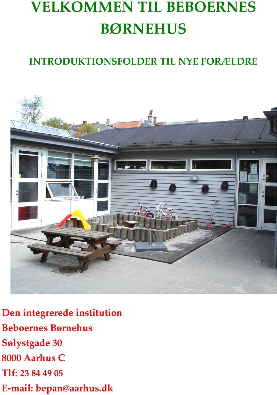 VELKOMMEN TIL BEBOERNES BØRNEHUS - PDF Free Download
