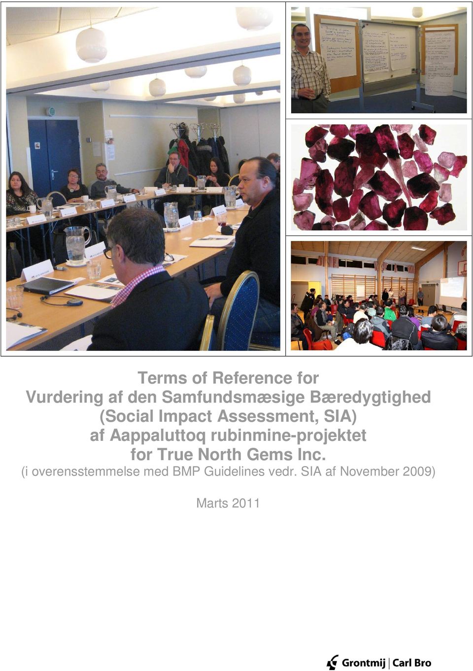 Aappaluttoq rubinmine-projektet for True North Gems Inc.