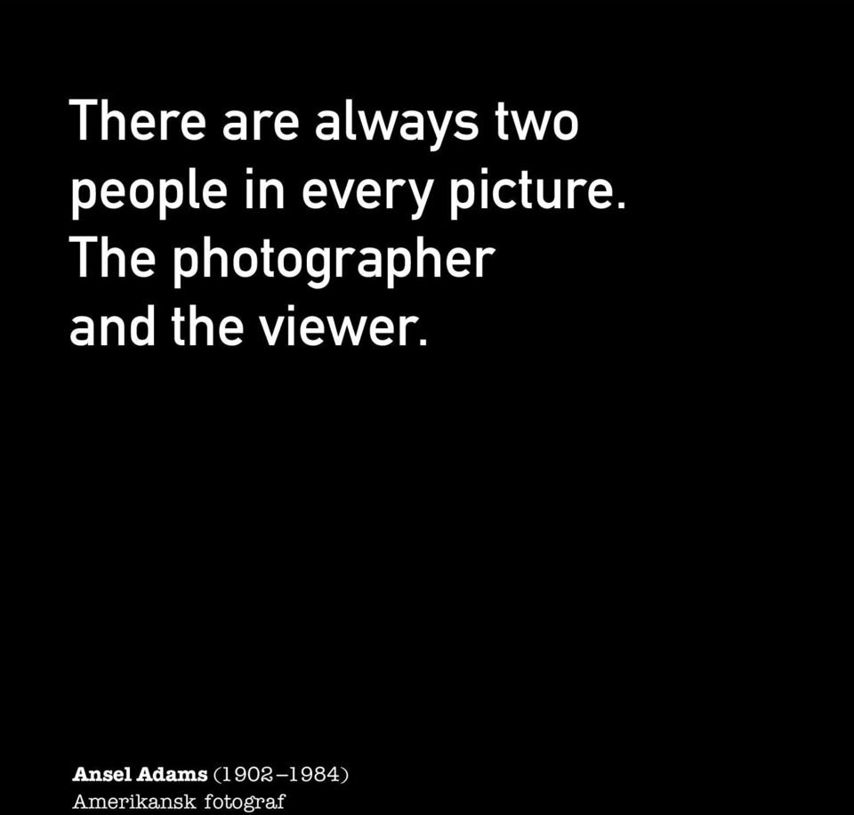 The photographer and the