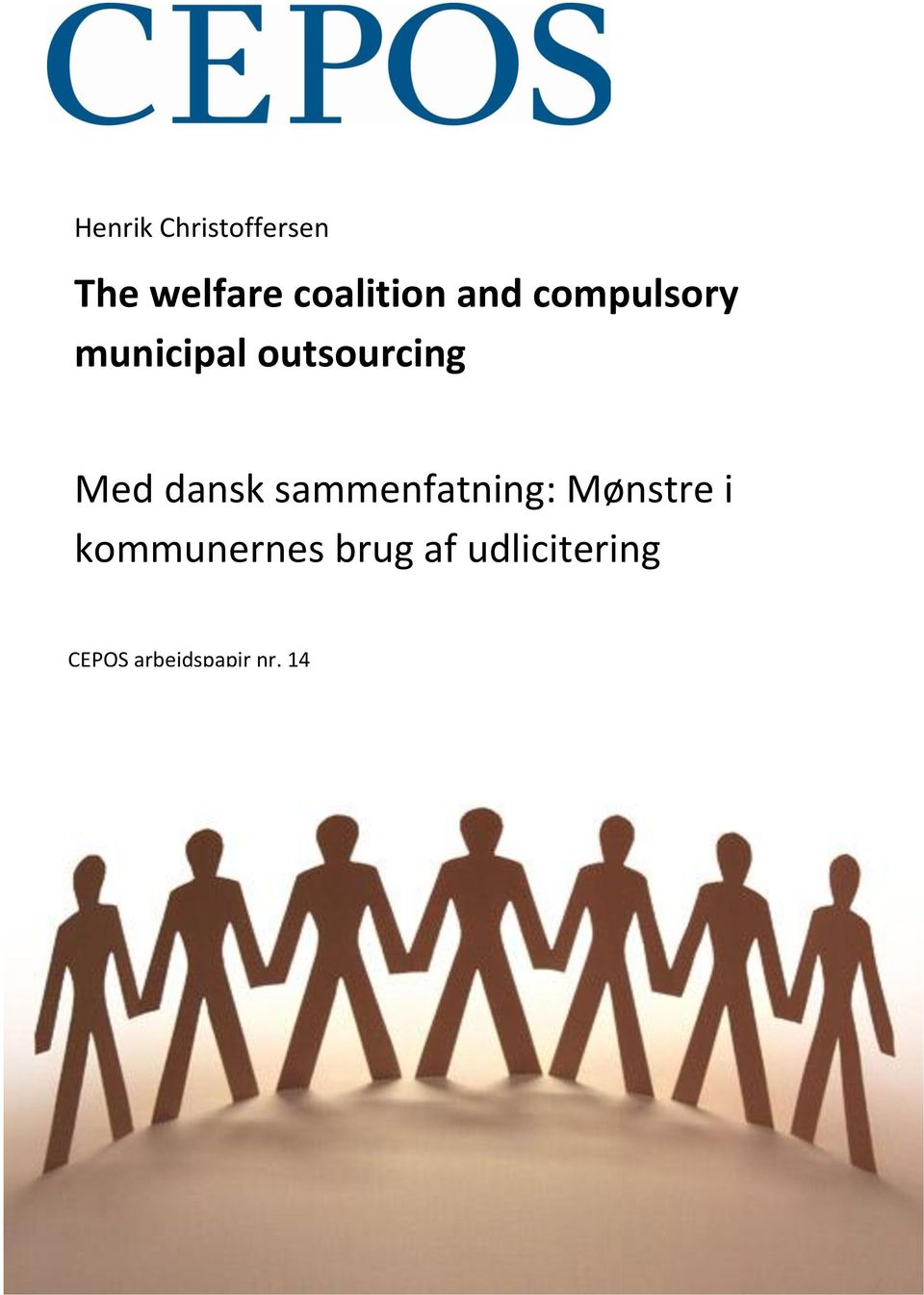 dansk sammenfatning: Mønstre i kommunernes