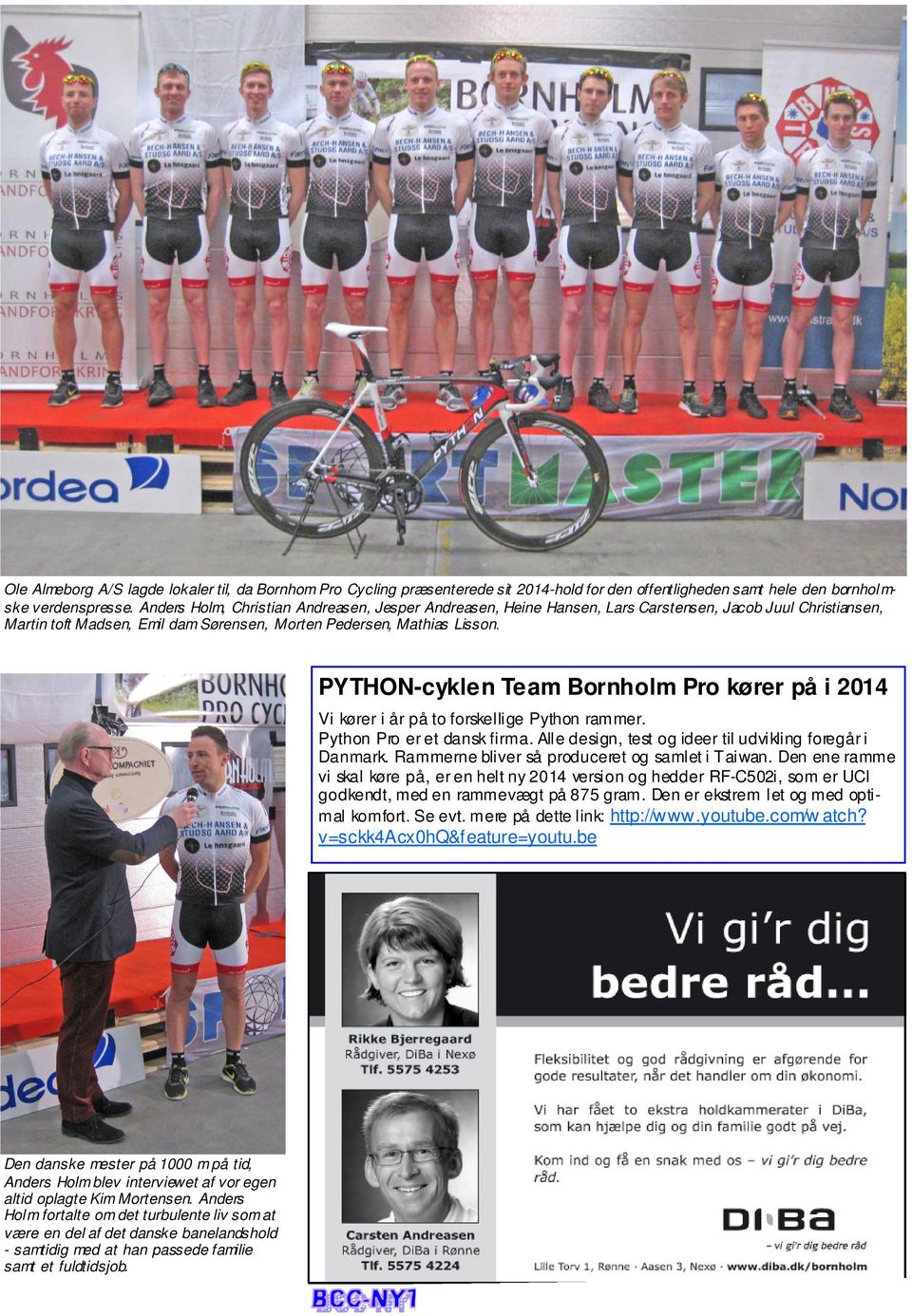Bornholms største cykelmagasin - medlemsblad for Bornholms Cycle Club - PDF  Gratis download