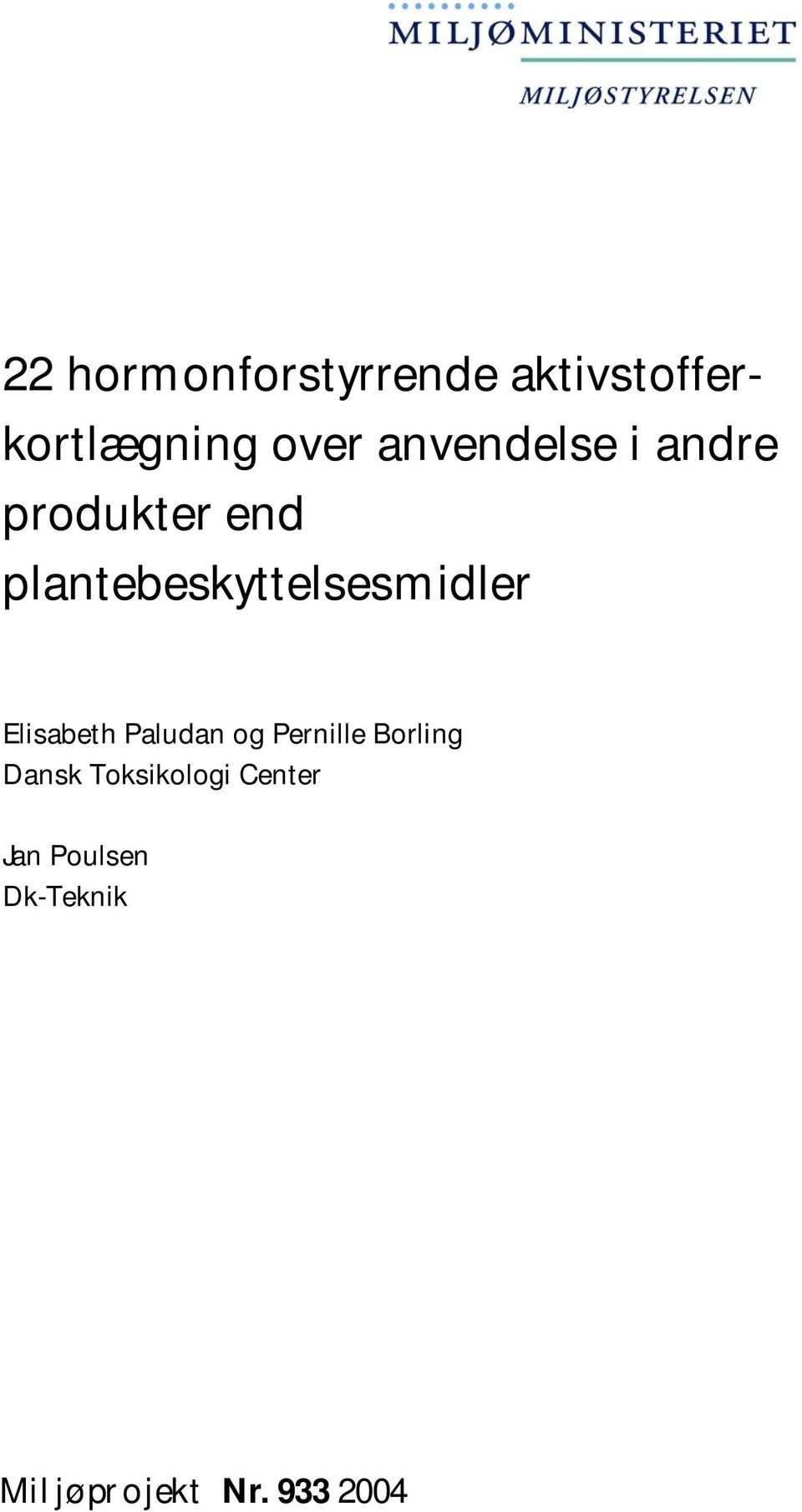 plantebeskyttelsesmidler Elisabeth Paludan og Pernille