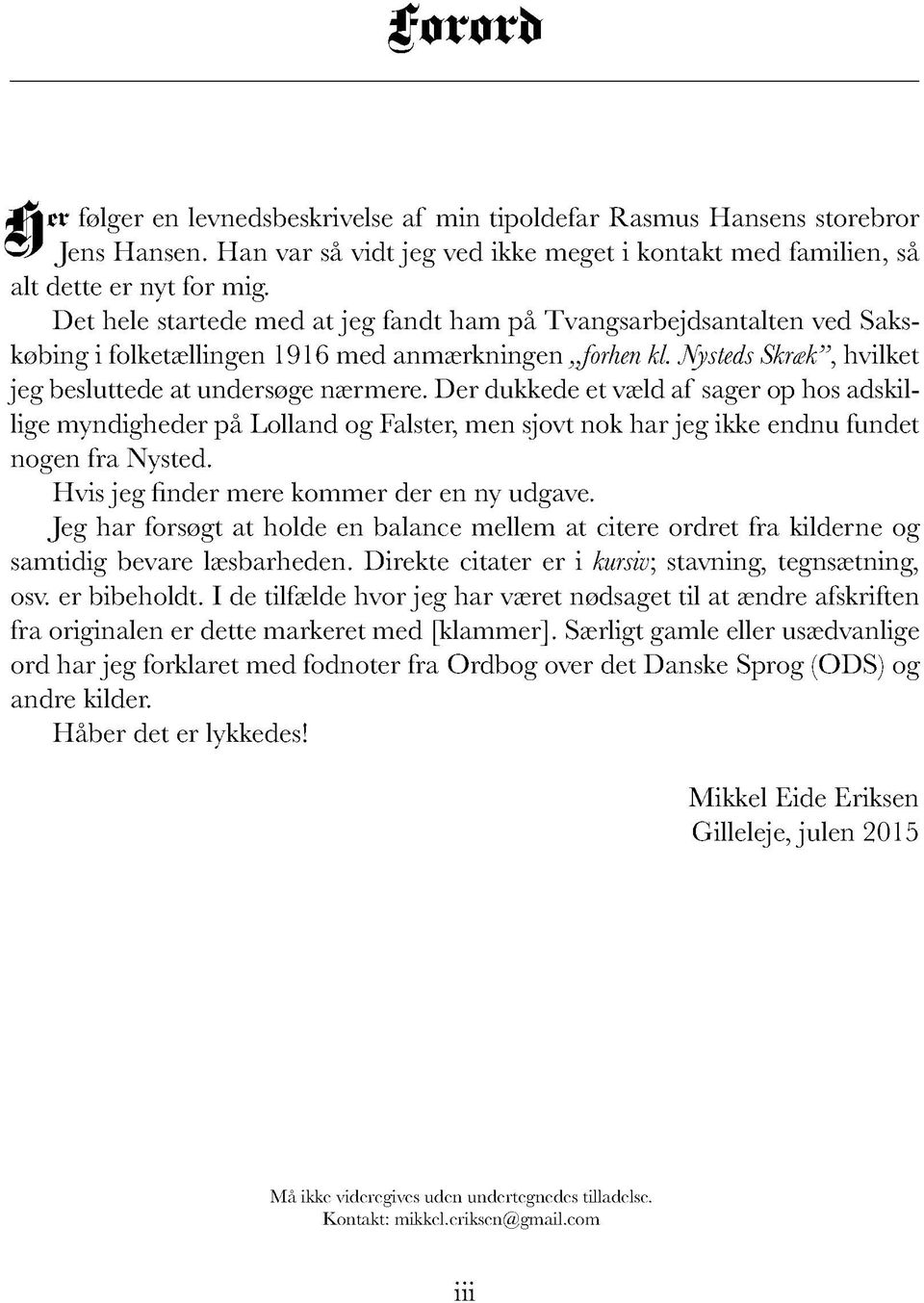 Mikkel Eide Eriksen. Gilleleje - Gratis download