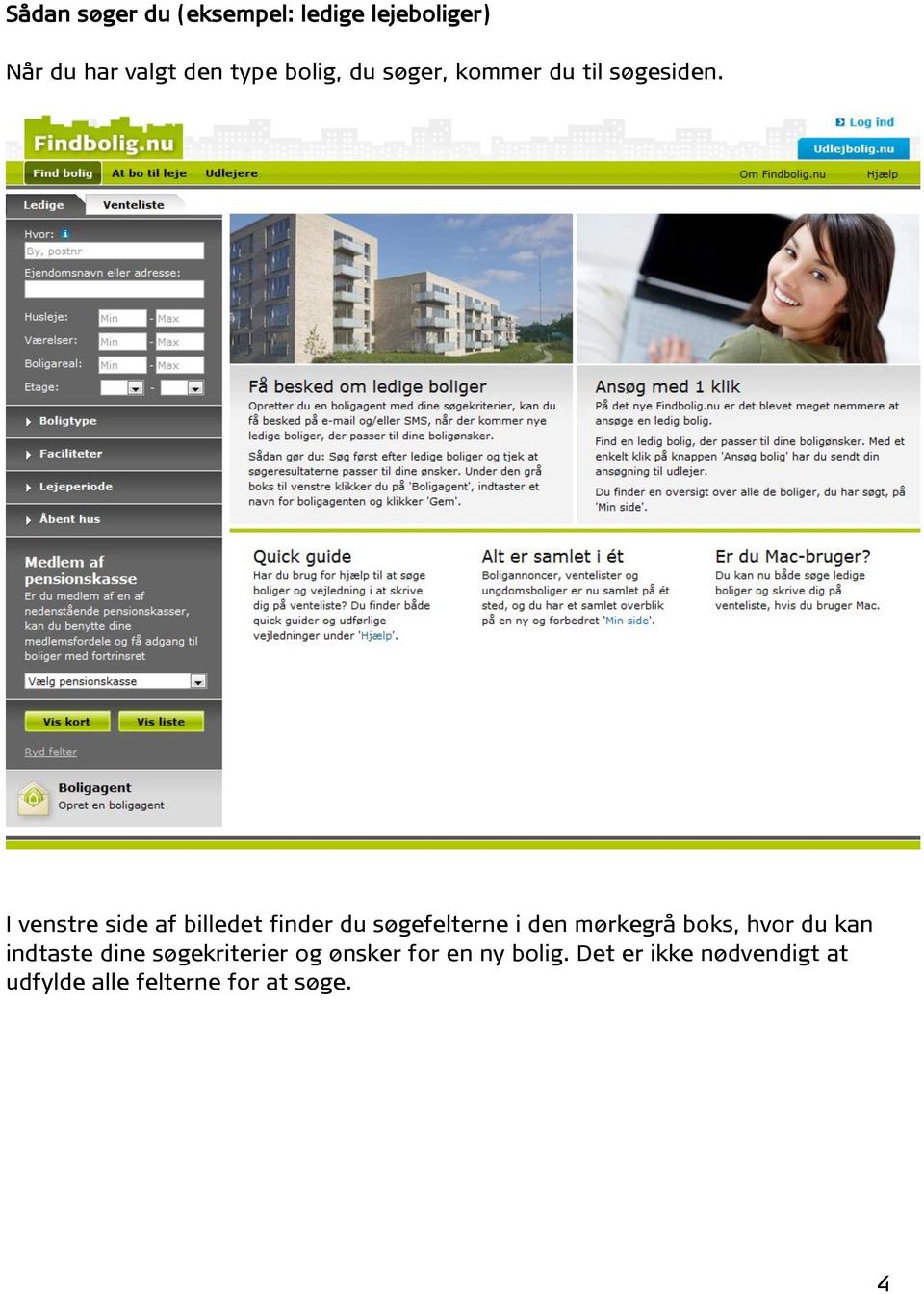 Sådan søger du boliger på Findbolig.nu - PDF Gratis download