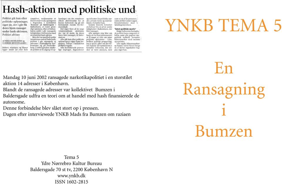 skrot Strøm jeg er træt YNKB TEMA 5. En Ransagning i Bumzen - PDF Free Download