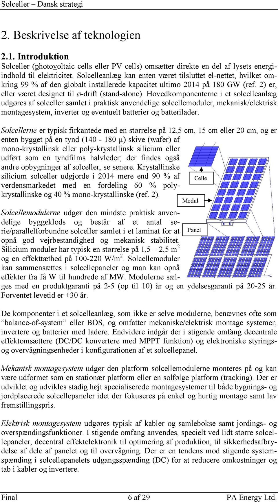 Solceller Dansk strategi for forskning, udvikling, demonstration. - PDF  Free Download