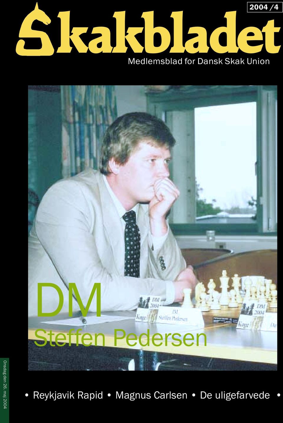 kakbladet Steffen Pedersen Reykjavik Rapid Magnus Carlsen De ...