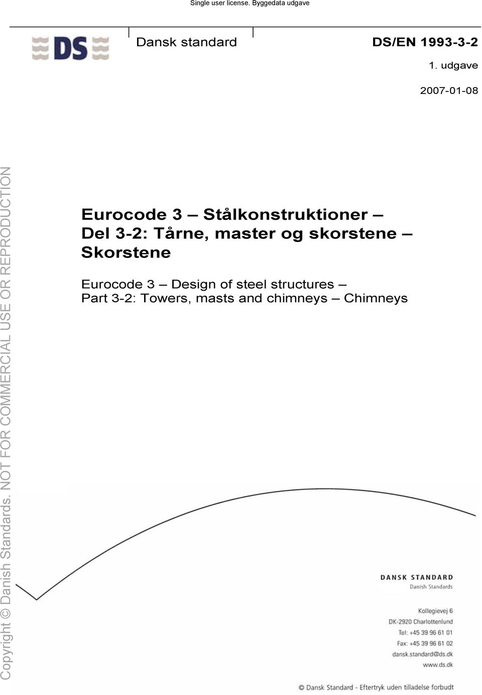 3-2: Tårne, master og skorstene Skorstene Eurocode 3